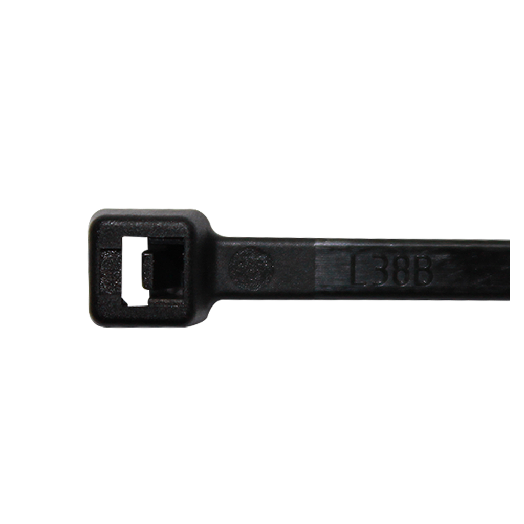 CINCHO PLASTICO PROFESIONAL DE AMARRE 250X3.6mm 10&quot; NEGRO