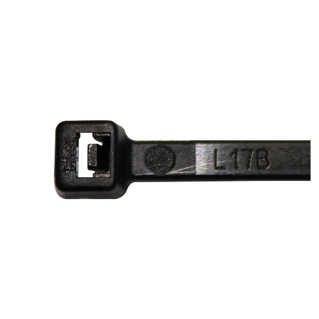 CINCHO PLASTICO PROFESIONAL DE AMARRE 300X3.6mm 12&quot; NEGRO