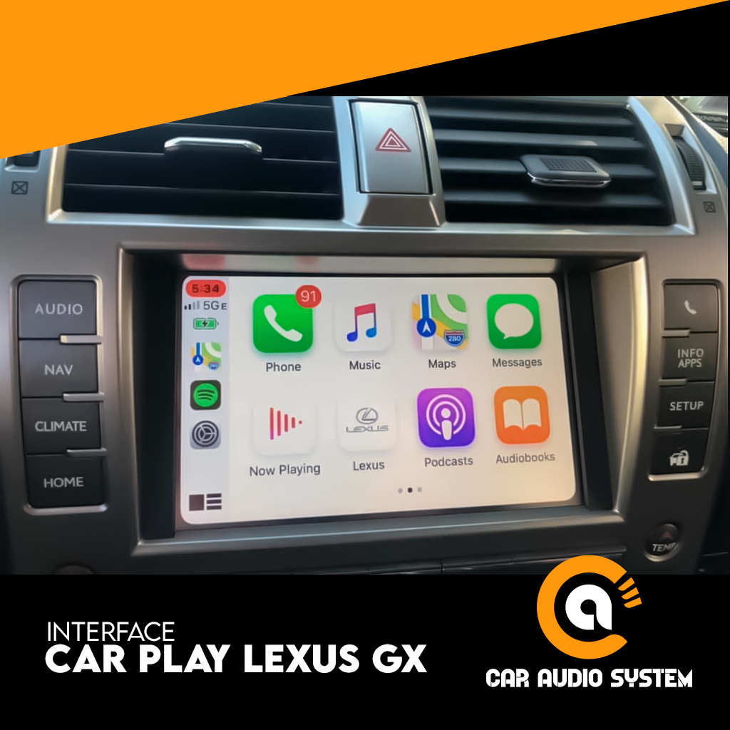 INTERFACE CARPLAY LEXUS GX
