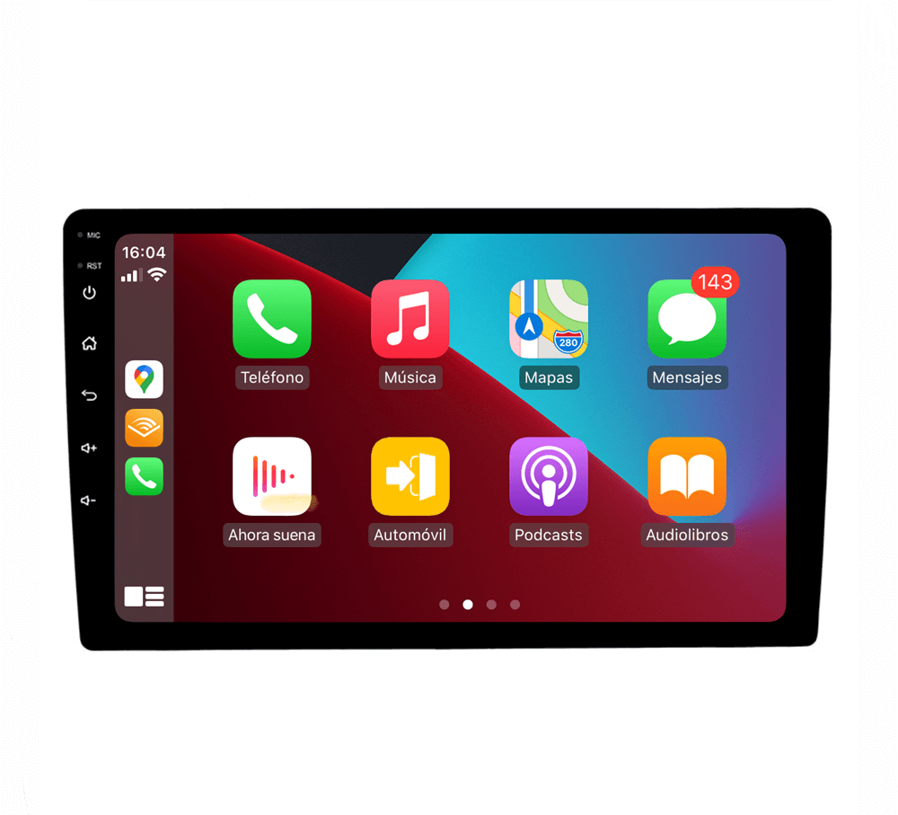 RADIO ANDROID 9&quot; 8+128 CON CÁMARA 360
