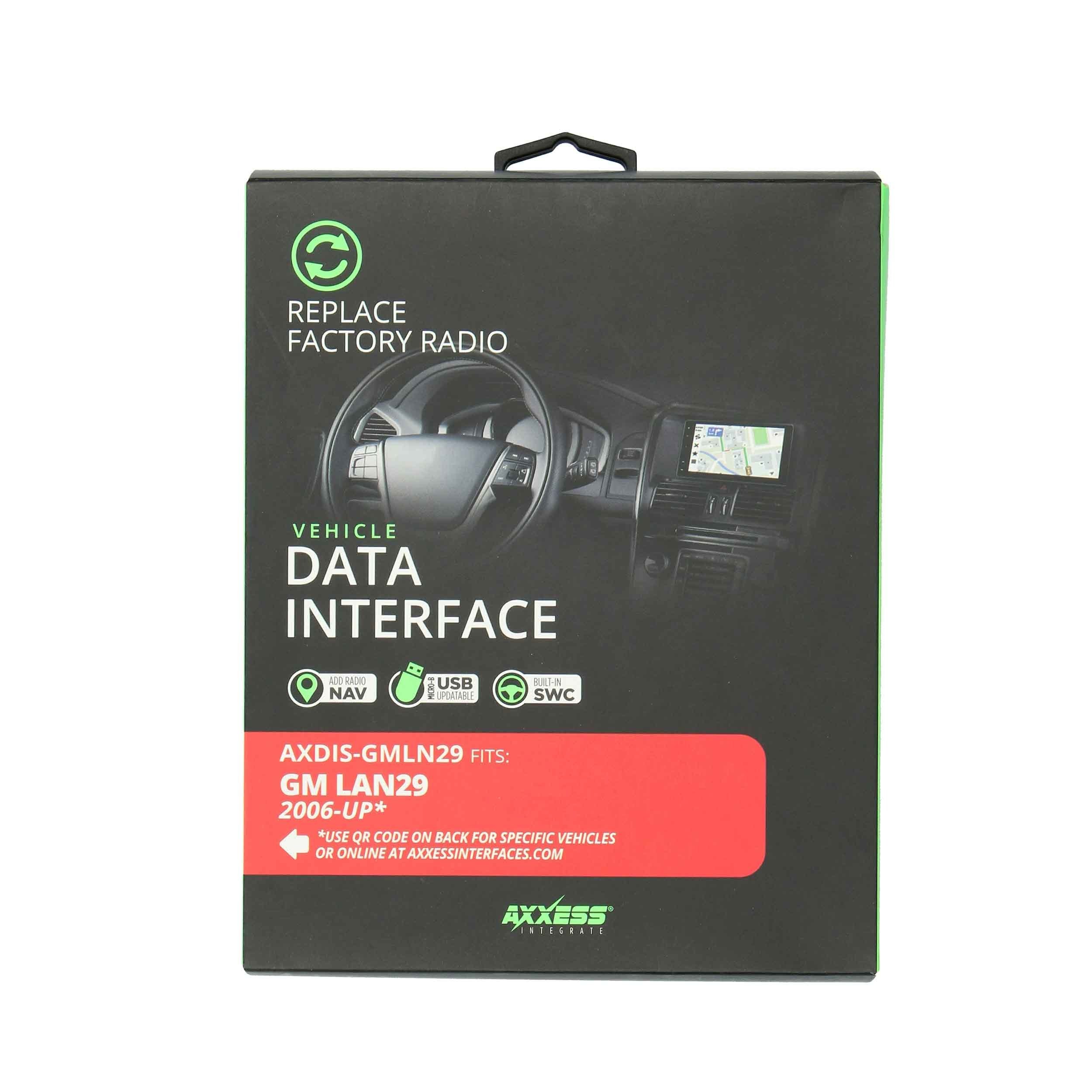 INTERFACE CHEVROLET 2006 UP (GM LAN29)