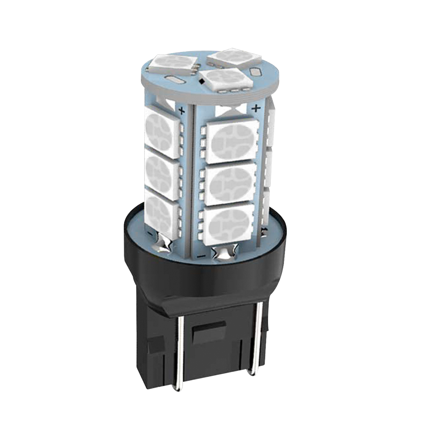 7443 18 LED 5050 AMARILLA