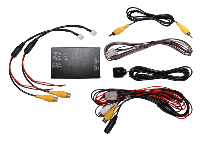 CAJA DE CONTROL PARA CAMARAS DE APARCAMIENTO (2 VIAS)
