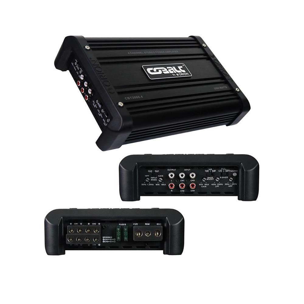 ORION COBALT CBT-2000.4,  4 CANALES AMP 2000 WATTS