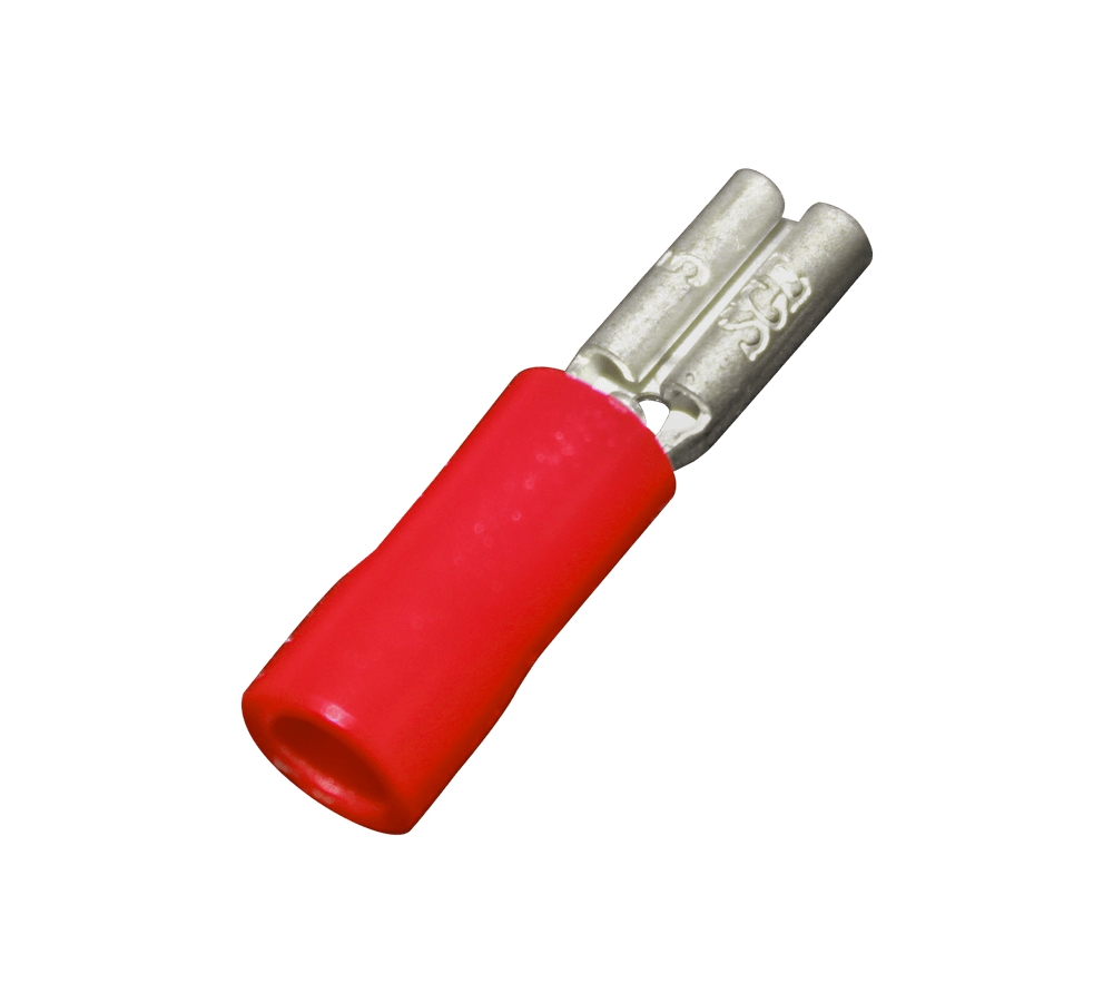 CONECTOR HEMBRA ROJO CALIBRE 1