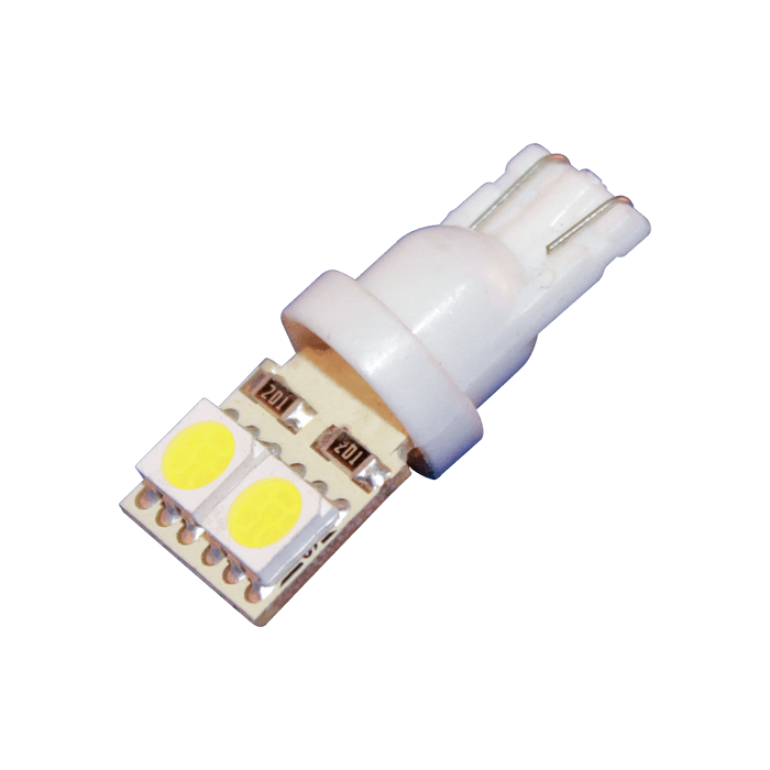 LUZ LED T10 2 LED 5050 PLANA