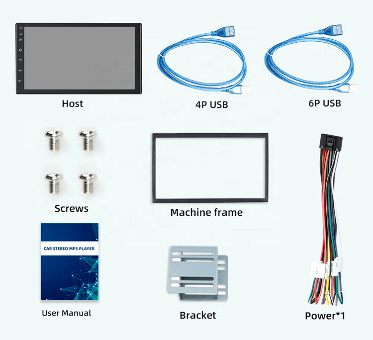 RADIO CARPLAY USB 7", BLUETOOTH
